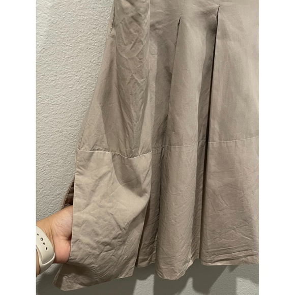 MARNI Sleeeveless Taupe Darted Blouse - Picture 2 of 7